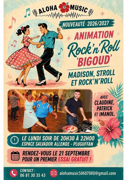 Animation Rock'n'Roll à Pluguffan