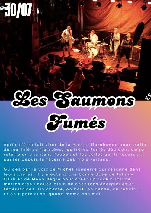 Les Saumons Fumés aux Jeudis du Parc