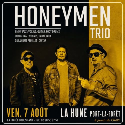 Honeymen Trio à Port la Forêt