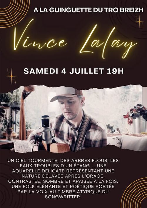 Vince LALAY à La Guinguette du Tro Breizh