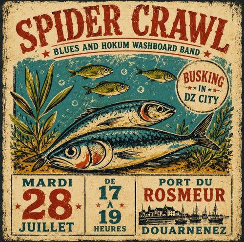 Spider Crawl à Douarnenez