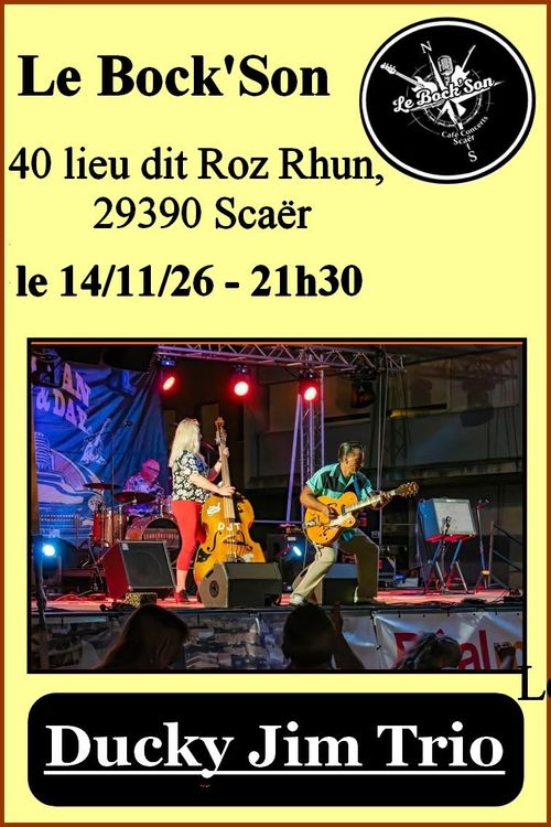Ducky Jim Trio à Scaër