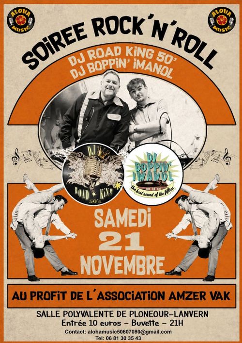 Soirée Rock'n'Roll à  Plonéour Lanvern
