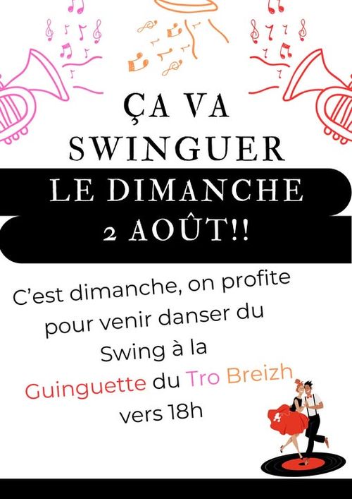 Dansez Swing à La Guinguette du Tro Breizh