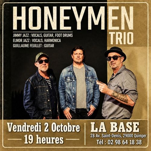 Honeymen Trio à La Base Quimper