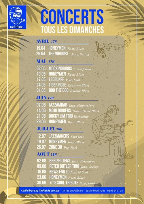 News For Lu au Café Féroce