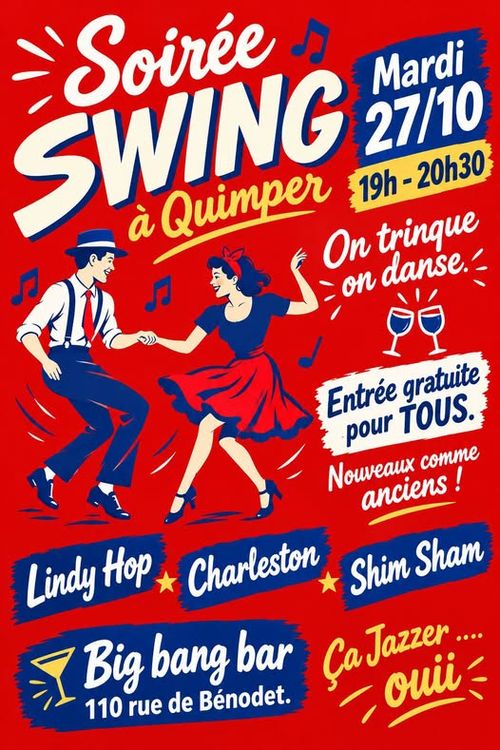 Soirée Swing à Quimper