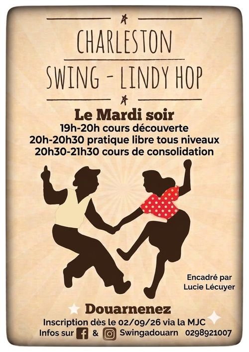 Inscription aux cours de Swing à Douarn