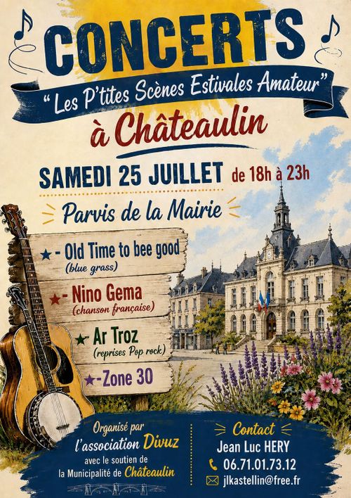 Concerts à Chateaulin