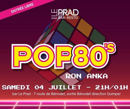 Soirée Pop 80