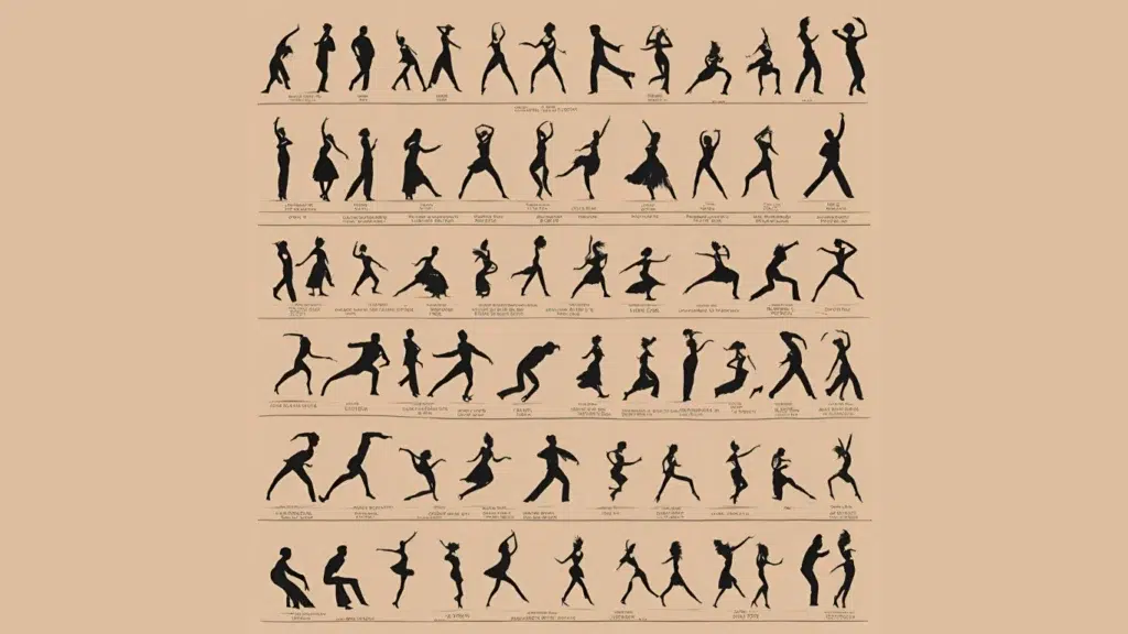 évolution of danse